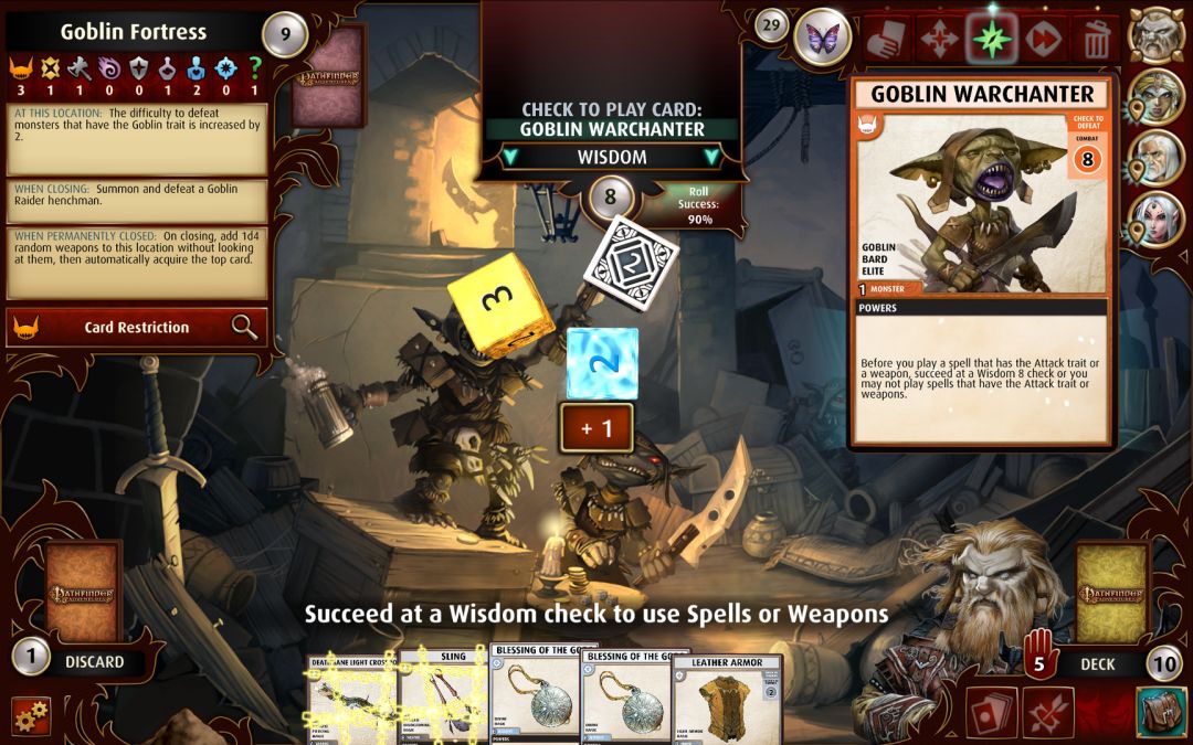 Pathfinder Adventures游戏截图