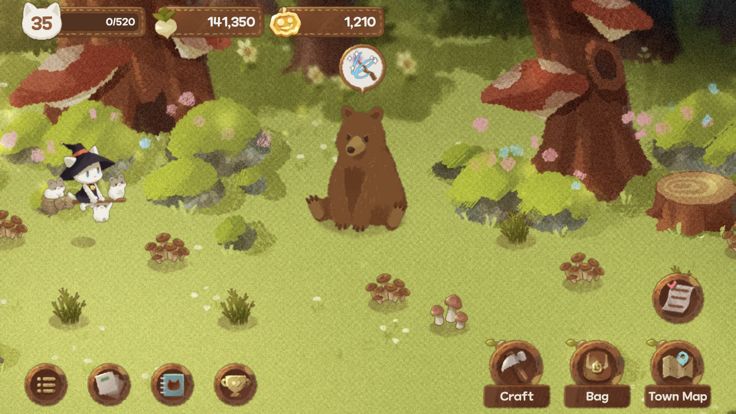 Little Witch Cat Kiki游戏截图