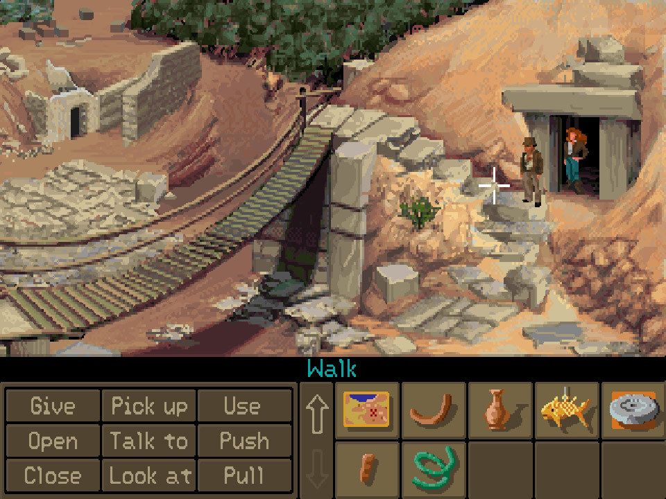 Indiana Jones® and the Fate of Atlantis™游戏截图