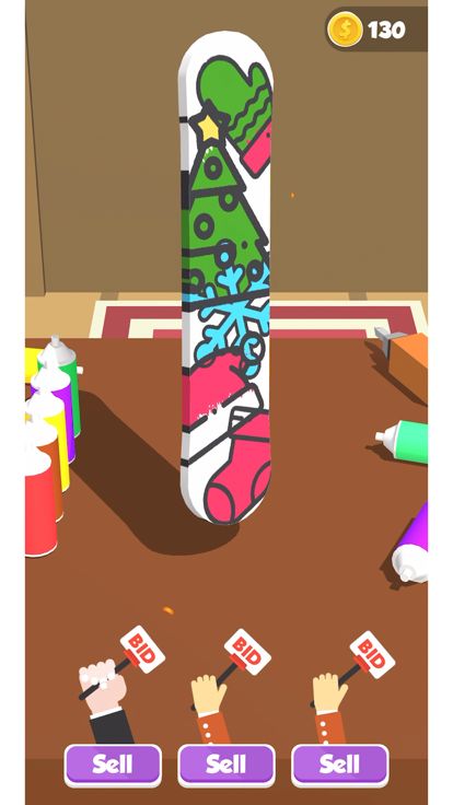 Snowboard Art游戏截图