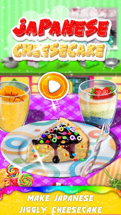 DIY Jiggly Japanese Cheesecake游戏截图