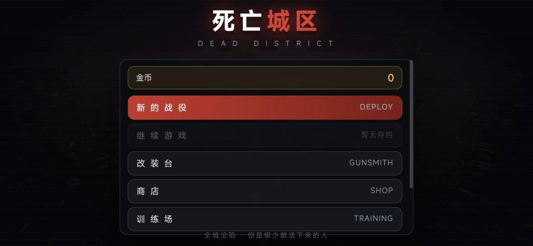 死亡城区游戏截图