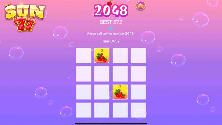 Sun 777 : Game 2048游戏截图