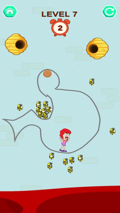 Rescue Girl - Draw To Save游戏截图