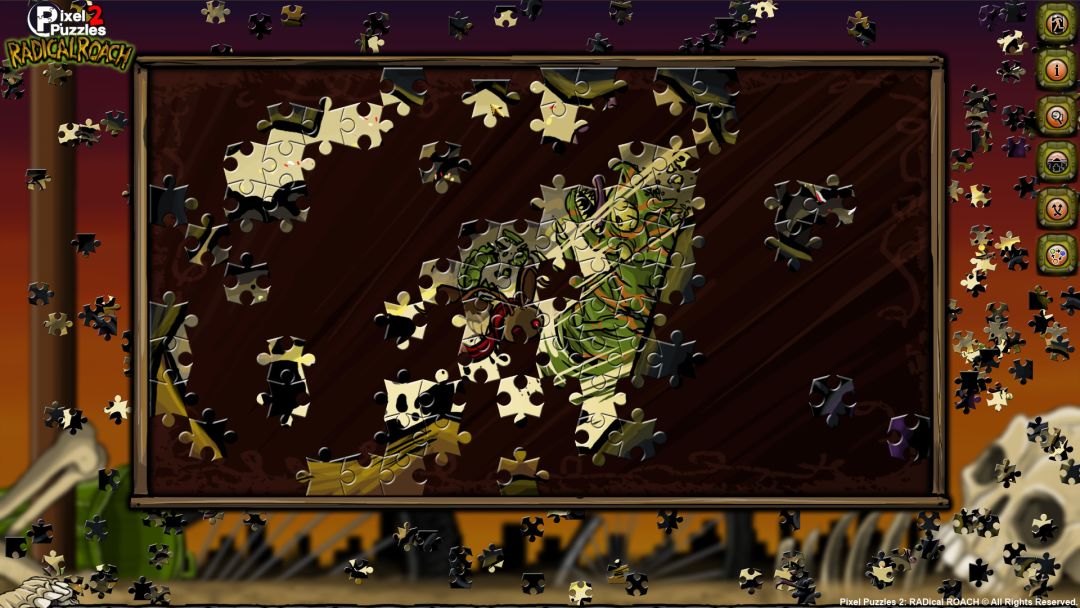 Pixel Puzzles 2: RADical ROACH游戏截图
