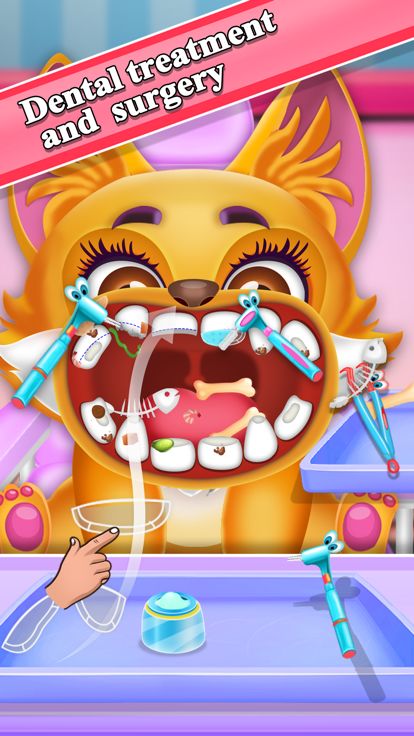 Animals Dentist : Doctors care游戏截图