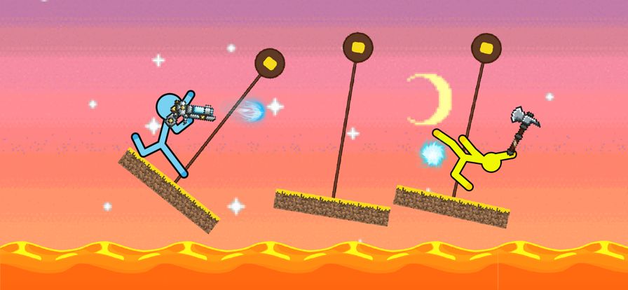 Supreme Stickman Craft Fight游戏截图