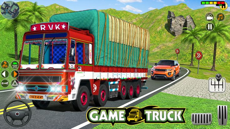 Indian Offroad Truck Games 3D游戏截图