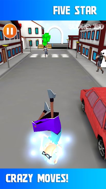 A Crazy Grandma Run - Xtreme Injustice游戏截图