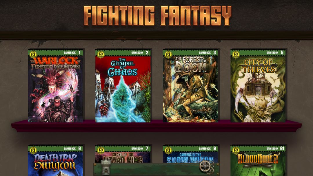 Fighting Fantasy Classics游戏截图