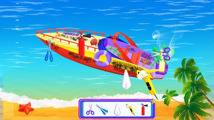 冒险荒岛-女孩游戏游戏截图