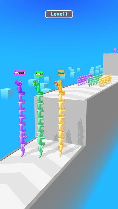 Stickman Stack Run游戏截图