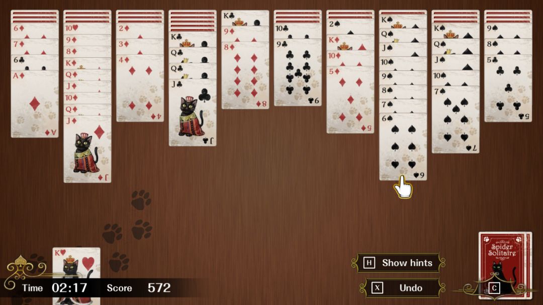 Spider Solitaire F游戏截图