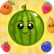 Drop Watermelon Merge Game 3dicon