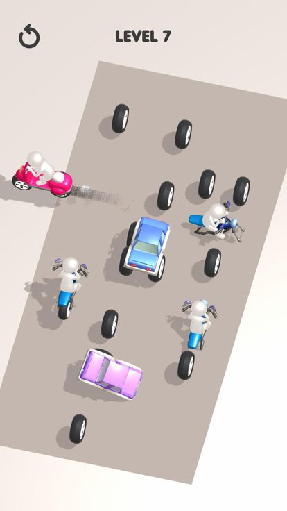 Wheel Rush 3D!游戏截图