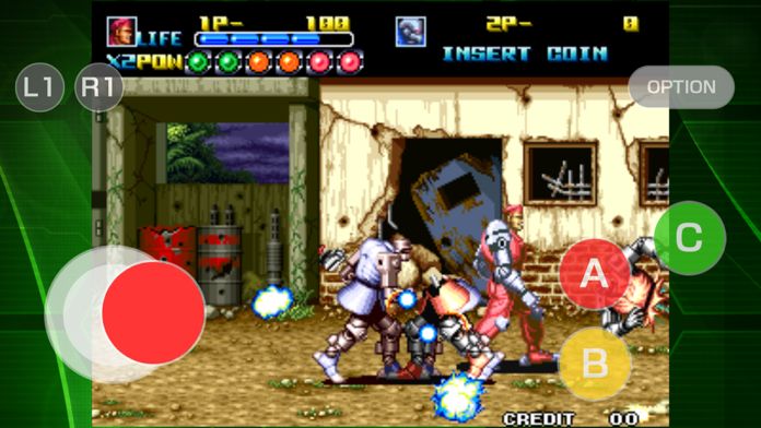 ROBO ARMY ACA NEOGEO游戏截图