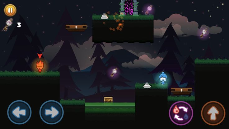 Elemental : Fire & Water游戏截图