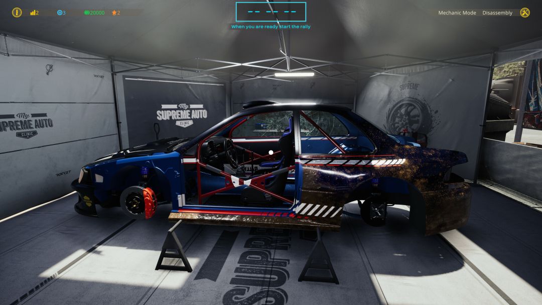 Rally Mechanic Simulator: Prologue游戏截图