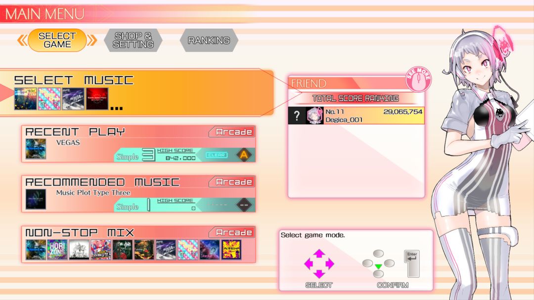 Groove Coaster游戏截图