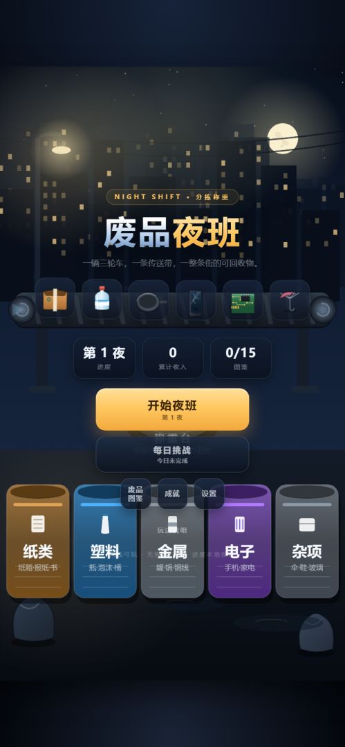 废品夜班游戏截图