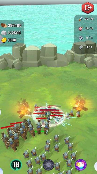 King of War Idle Fantasy游戏截图