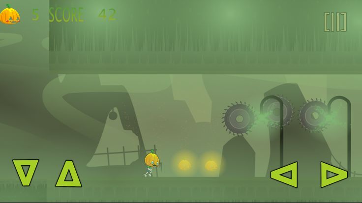 Jack Run Halloween Hunted Land游戏截图