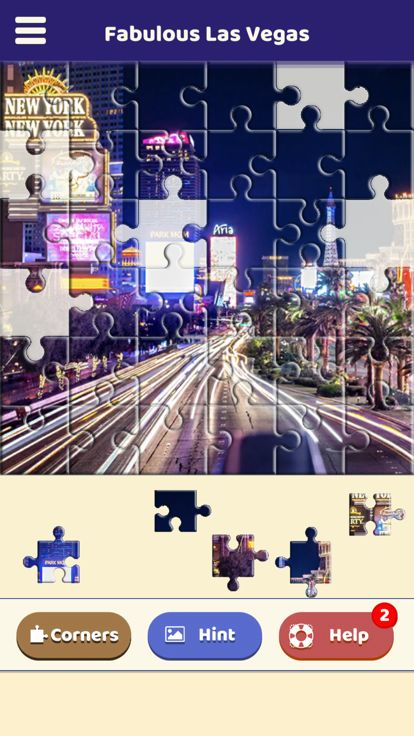 Fabulous Las Vegas Puzzle游戏截图