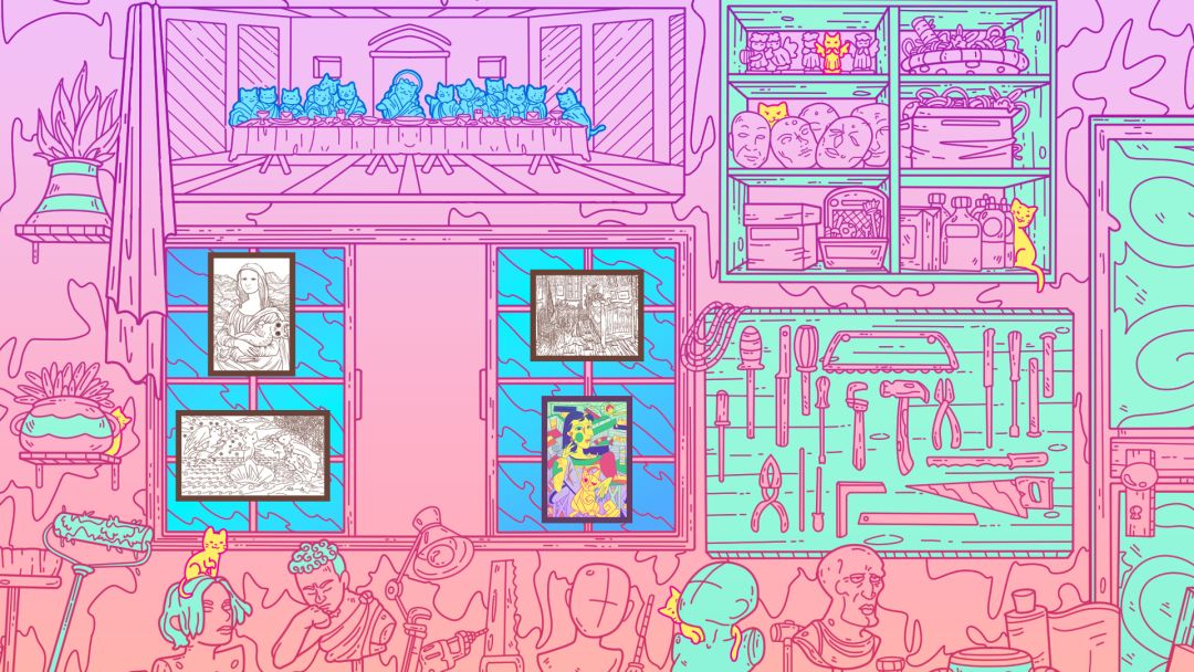 A Building Full of Cats 2游戏截图