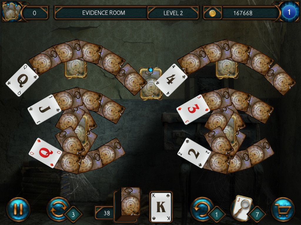 Detective Solitaire The Ghost Agency游戏截图