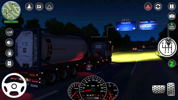 Heavy Euro Truck Offroad Games游戏截图
