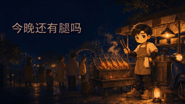 今晚还有腿吗 封面