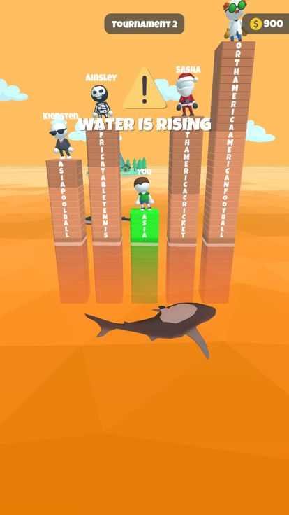 Collect Text 3D - Race Honey游戏截图