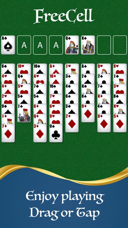 FreeCell Solitaire Watch Game游戏截图