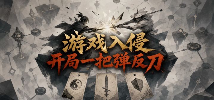 游戏入侵:开局一把弹反刀 封面