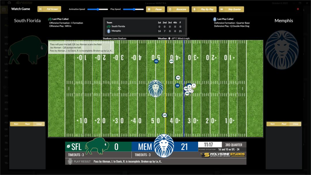 Draft Day Sports: College Football 2023游戏截图