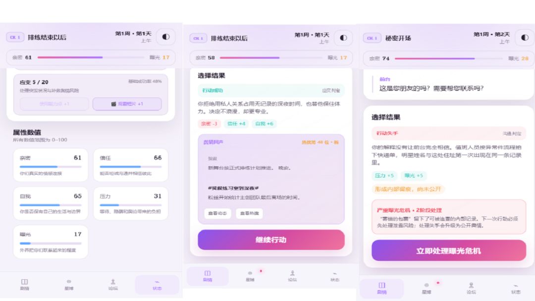 娱乐圈嫂嫂模拟器游戏截图