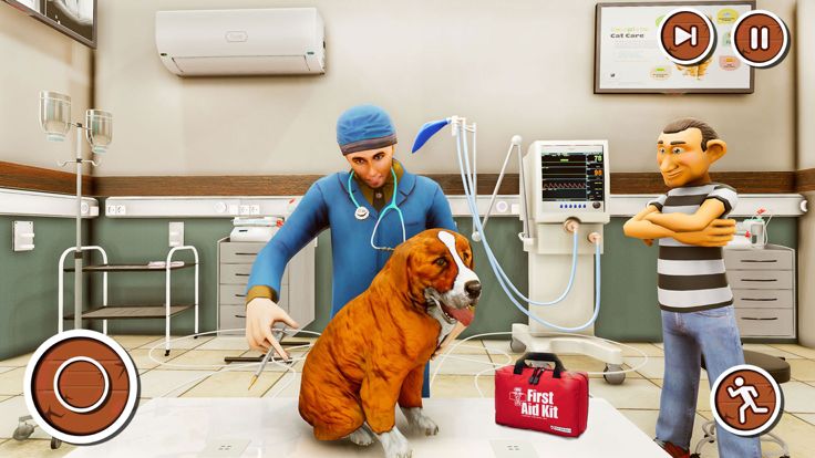 宠物 动物 逃脱 游戏 -  虚拟的  开心消消乐游戏截图