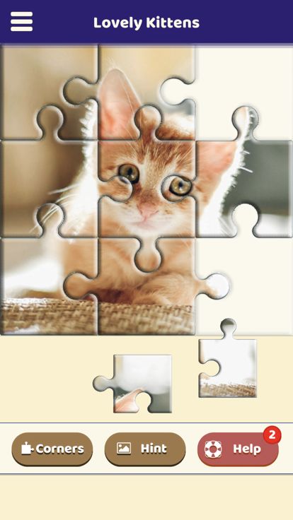 Lovely Kittens Puzzle游戏截图