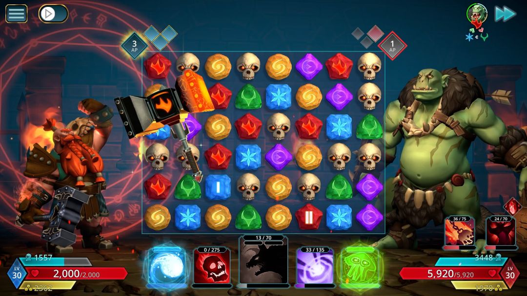 Puzzle Quest 3游戏截图