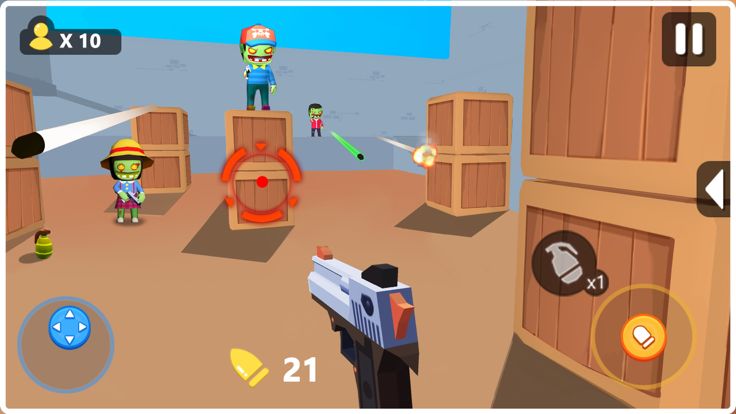 僵尸炸翻天-炸个痛快游戏截图