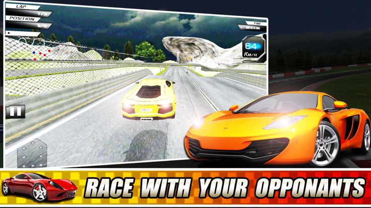 Car Racing Challenge Double Down Competition Free游戏截图