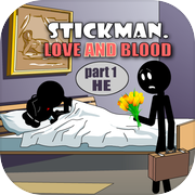 Stickman Love And Blood. He