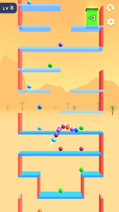 Rising Balls!游戏截图