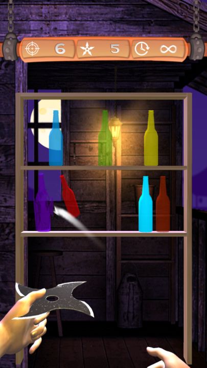 Ninja Shuriken Hit & Knockdown游戏截图