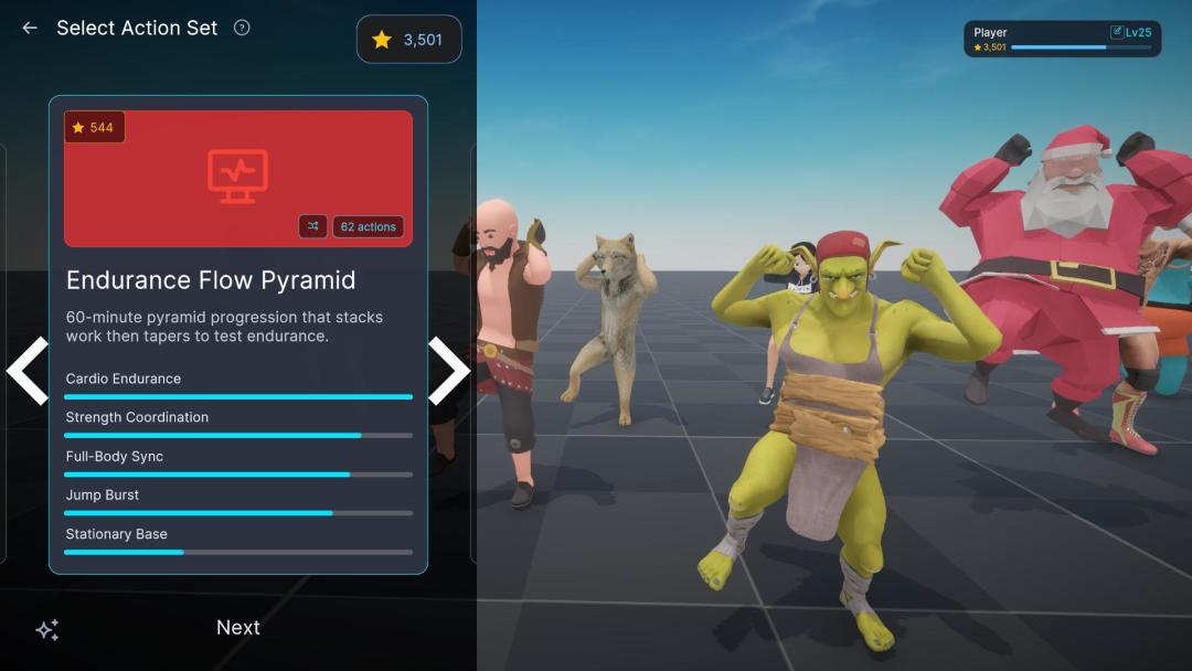 超级律动健身模拟器游戏截图