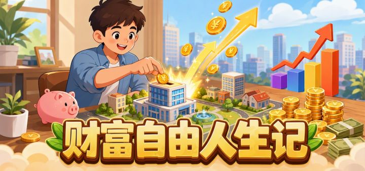 财富自由人生记 封面