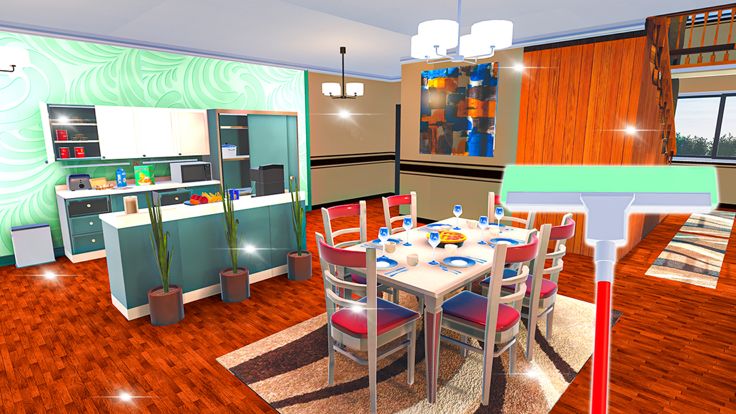 现代的 家 装饰 改头换面游戏截图