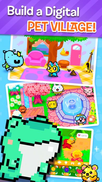 Pakka Pets Village - Build a Cute Virtual Pet Town游戏截图
