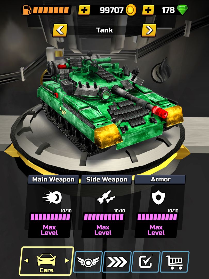 Chaos Road: Combat Racing游戏截图