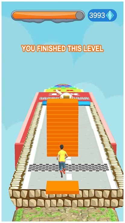 丛林飞赛3D天空滑翔机游戏截图